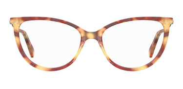 Premium Women Moschino Love Model Eyeglasses: MOL588 - Havana 2- SpecSMART Eye Clinic (Front View)
